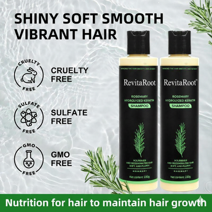 RevitaRoot™ Organic Rosemary Hair Growth Shampoo