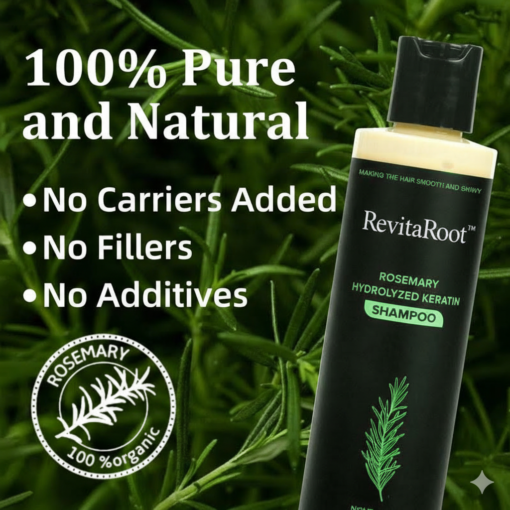 RevitaRoot™ Organic Rosemary Hair Growth Shampoo