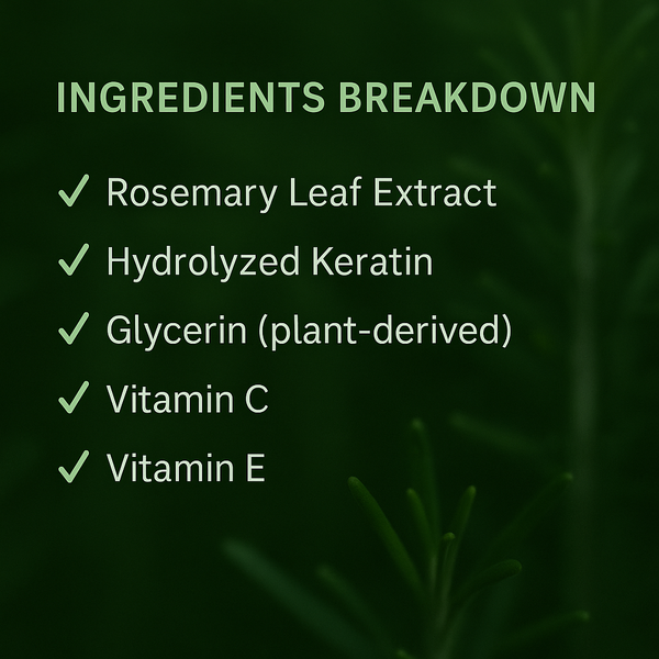 Rosemary Strength Hair Growth Shampoo